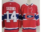 Adidas Montreal Canadiens #14 Nick Suzuki Red Jersey