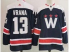 Adidas Washington Capitals #13 Jakub Vrana Blue Retro Jersey