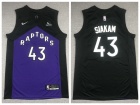 Toronto Raptors #43 Pascal Siakam Purple/Black 2021 Earned Jersey