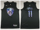 Nike Brooklyn Nets #11 Kyrie Irving Iridescent Black 2021 HWC Jersey