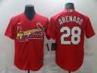 Nike St. Louis Cardinals #28 Nolan Arenado Red Cool Base Jersey