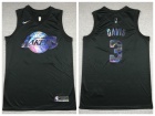 Nike Los Angeles Lakers #3 Anthony Davis 2021 HWC Iridescent Black Jersey