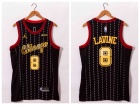 Nike Chicago Bulls #8 Zach Lavine 2021 Black Jersey