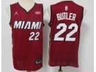 Miami Heat #22 Jimmy Butler Red 2021 Jersey