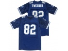 Charlie Tweeder #82 Varsity Blues Blue West Canaan Coyote Jersey