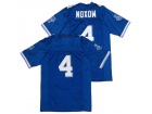 Moxon #4 Varsity Blues Blue West Canaan Coyote Jersey