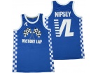 Nipsey Hussle Victory Lap Blue Basketball Jersey