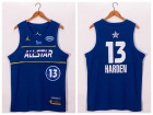 Jordan Brooklyn Nets #13 James Harden Blue 2021 All Star Jersey