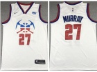 Denver Nuggets #27 Jamal Murray White 2021 Earned Jersey