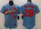 Nike St. Louis Cardinals #28 Nolan Arenado Blue Flexbase Jersey