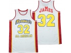 Lebron James #32 White McDonald's All American Jersey