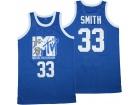 Will Smith #33 Blue MTV Basketball Jersey