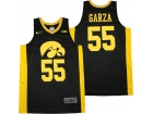 Iowa Hawkeyes #55 Luka Garza Navy Blue Basketball Jersey