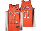 Illinois Fighting Illini #11 Ayo Dosunmu Orange College Basketball Jersey