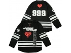 Juice Wrld #999 Black Tribute Hockey Jersey