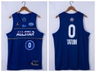 Jordan Boston Celtics #0 Jayson Tatum Blue 2021 All Star Jersey