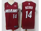 Miami Heat #14 Tyler Herro Red 2021 Jersey