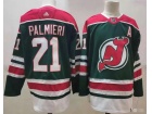 Adidas New Jersey Devils #21 Palmieri Green Retro Jersey