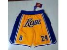 Los Angeles Lakers Kobe 8/24 Yellow Just Don Shorts