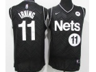 Nike Brooklyn Nets #11 Kyrie Irving Black 2021 Earned Jersey