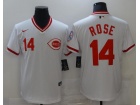 Nike Cincinnati Reds #14 Pete Rose White Pullover Jersey