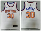 Nike New York Knicks #30 Julius Randle White Jersey