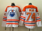 Adidas Edmonton Oilers #74 Ethan Bear White Retro Jersey