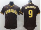 Nike San Diego Padres #9 Jake Cronenworth Brown Flexbase Jersey