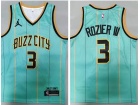 Charlotte Hornets #3 Terry Rozier III Teal City Jersey