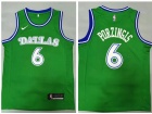 Nike Dallas Mavericks #6 Kristaps Porzingis Green Jersey