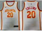 Atlanta Hawks #20 John Collins White Jersey