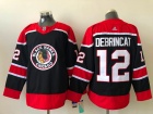 Adidas Chicago Blackhawks  #12 Alex Debrincat Black Retro Jersey