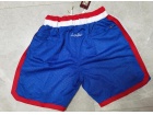 Los Angeles Clippers Blue Just Don Throwback Shorts