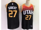 Nike Utah Jazz #27 Rudy Gobert Black 2020-21 City Jersey