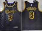 Nike Los Angeles Lakers #8 Kobe Brayant Black Creashaw City Jersey