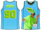 The Fresh Prince Bel Air #90 Will Smith Blue Jersey