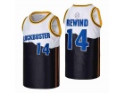 Blockbuster #14 Rewind Black White Jersey