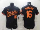 Nike Baltimore Orioles #16 Trey Mancini Black Flexbase Jersey