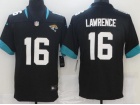 Jacksonville Jaguars #16 Trevor Lawrence Black Vapor Limited Jersey