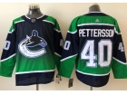 Adidas Vancouver Canucks #40 Elias Pettersson Blue Retro Jersey