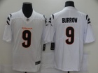 Cincinnati Bengals #9 Joe Burrow 2021 White Vapor Limited Jersey