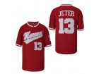 #13 Derek Jeter Kalamazoo Maroons Baseball Jersey