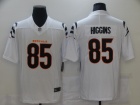 Cincinnati Bengals #85 Tee Higgins 2021 White Vapor Limited Jersey