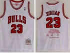 Chicago Bulls #23 Michael Jordan White 1991-1993 Champions Jerseys