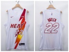 Nike Miami Heat #22 Jimmy Butler White 2021 Fashion Jersey