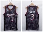 Jordan Miami Heat #3 Dwyane Wade Gray 2021 Fashion Jersey