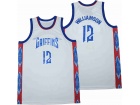 Zion Williamson #12 Spartanburg Griffins Day High School White Basketball Jersey