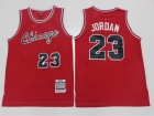 Chicago Bulls #23 Michael Jordan Red Chicago Throwback Jersey