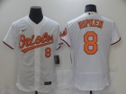 Nike Baltimore Orioles #8 Cal Ripken White Flexbase Jersey