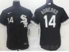 Nike Chicago White Sox #14 Paul Konerko Black Flexbase Jerseys